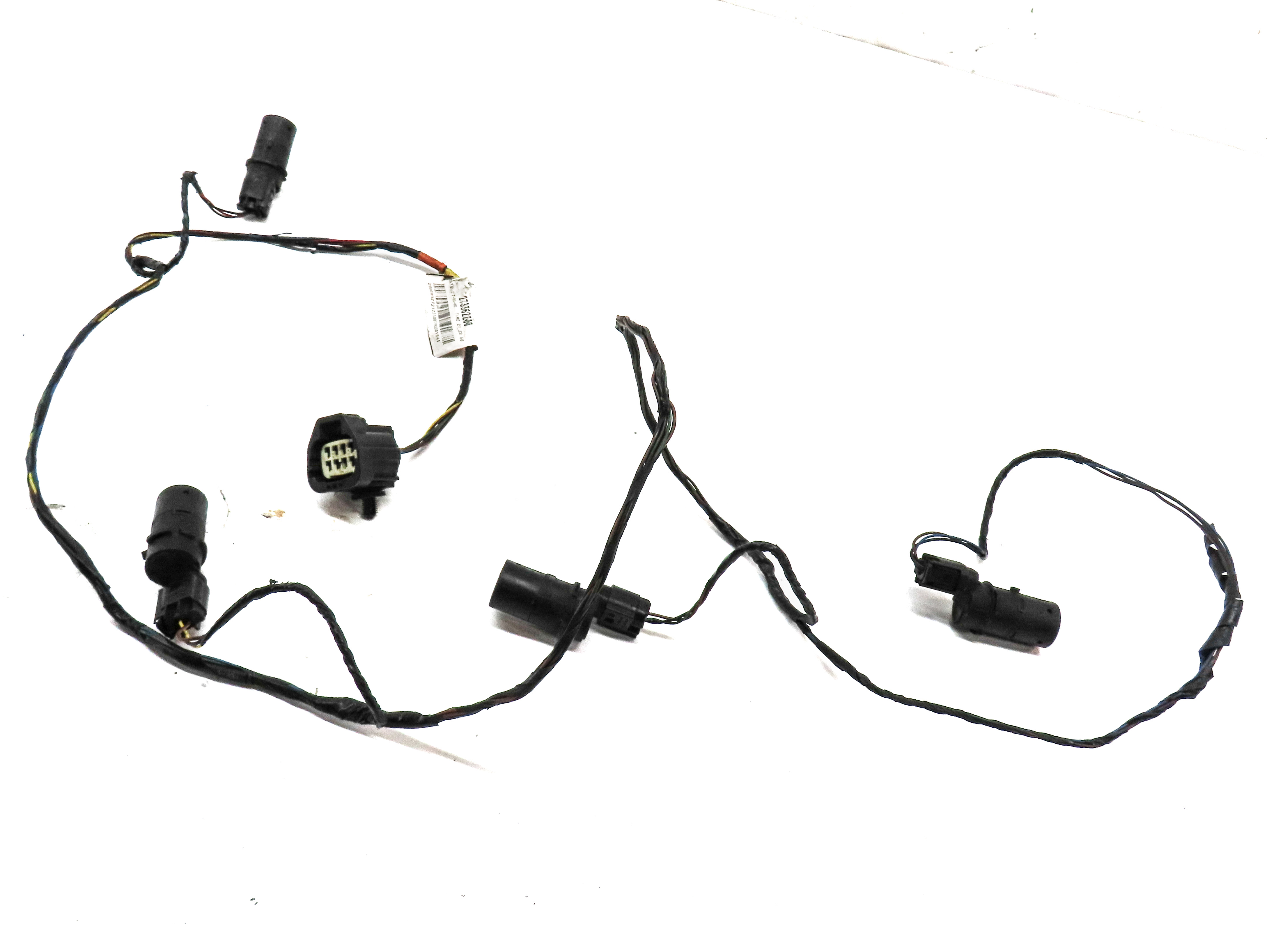 2006 RANGE ROVER SPORT (L320) REAR PDC PARK SENSOR SET w/ HARNESS (BLACK) — exact item pictured